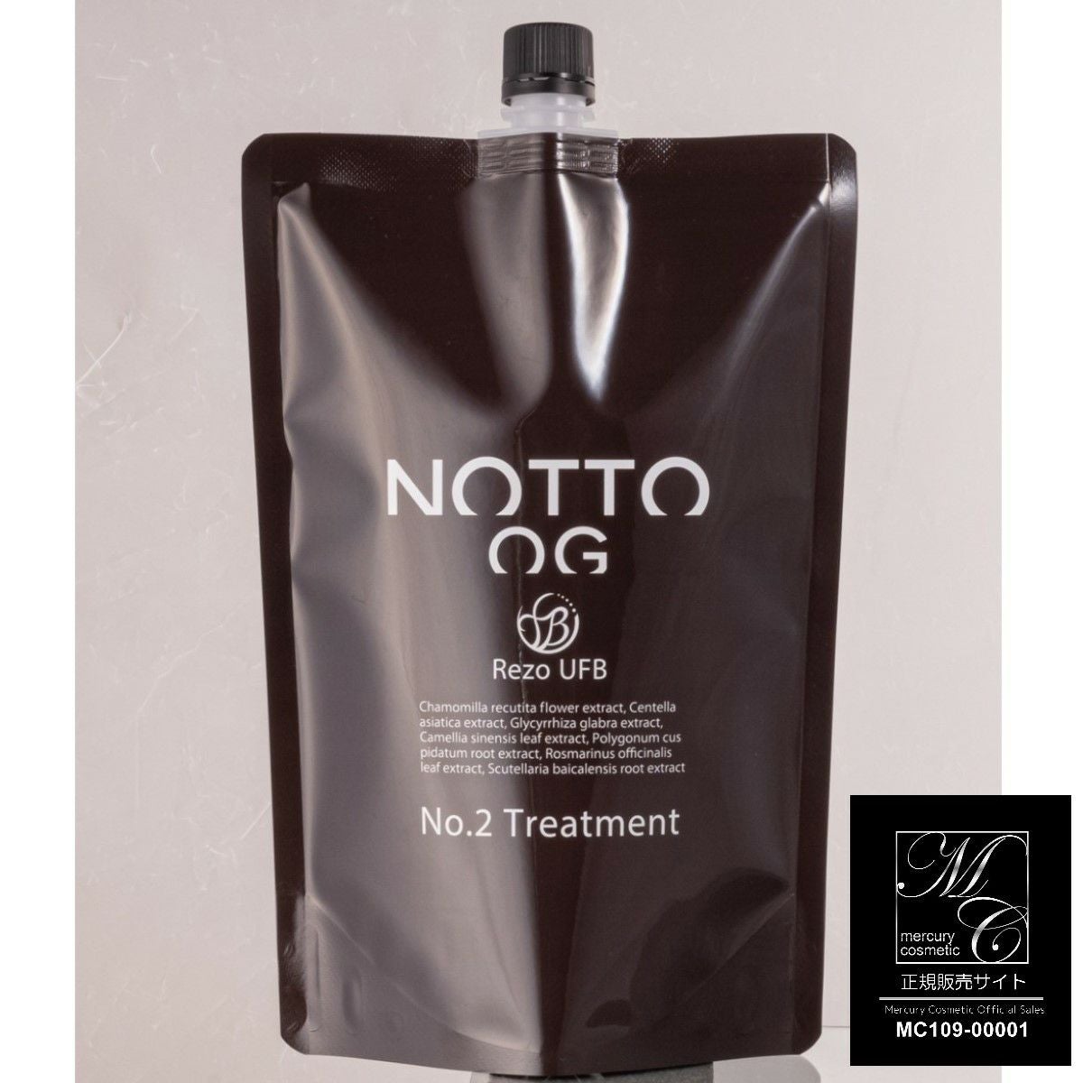 NOTTO OG No.2 Treatment 1000g ｜Mercury Cosmetic｜美容・化粧品通販